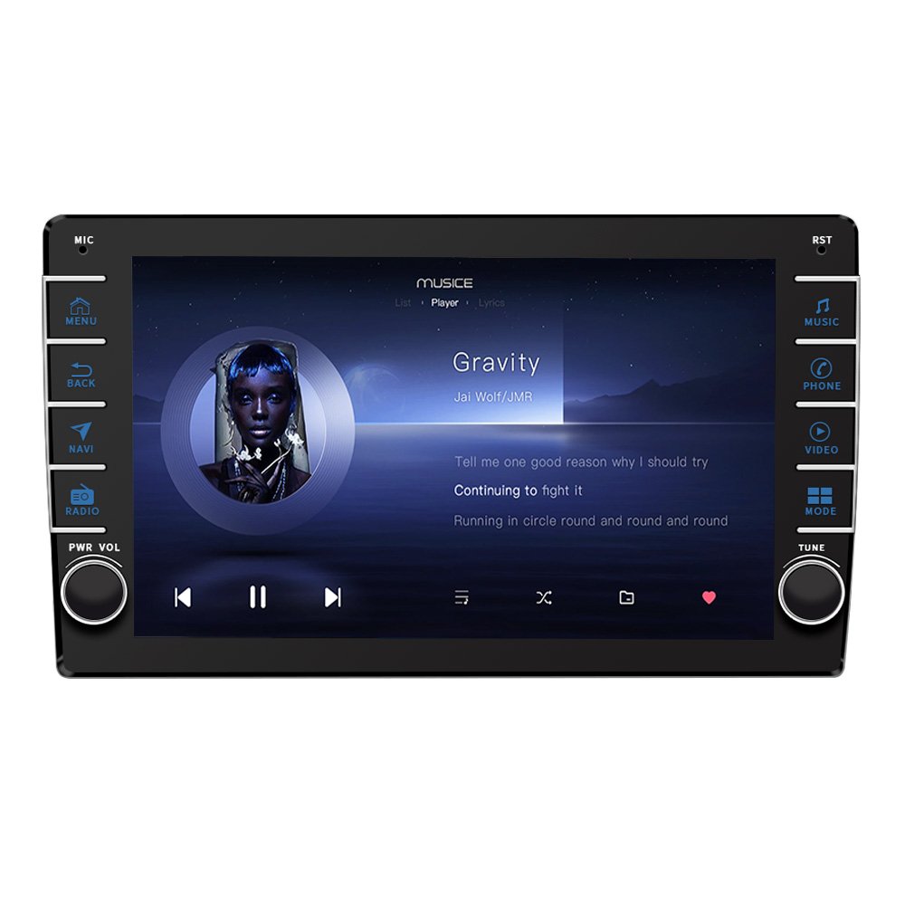 TS7 1+32GB Adroid Car Radio Universal 9 Inch Car Stereo Double Knob Carplay WIFI GPS Car Dvd Player