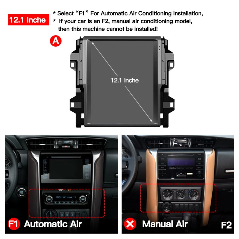 Android 13 For Toyota Fortuner 2016-2021 For Tesla Screen Car Radio Multimedia Player GPS Navigation Stereo Autoradio Carplay BT