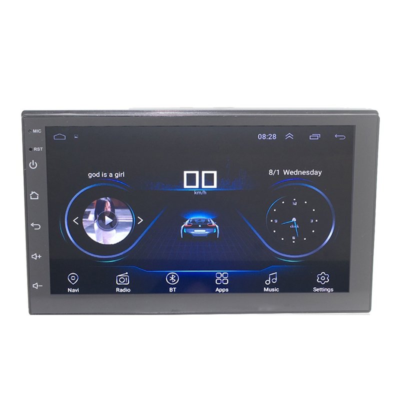 Universal android car dvd player with gps function for toyota corolla verso