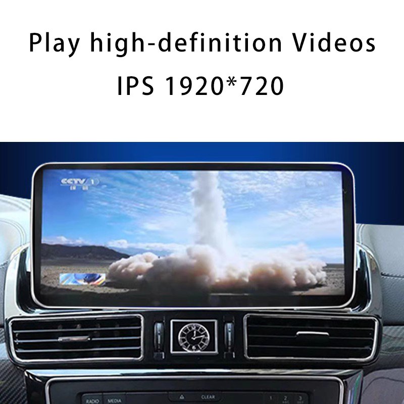 12.3 inch dvd car radio stereo android 11 touch screen multimedia player carplay GPS navigation For Mercedes Benz ML GL