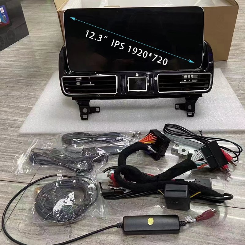 12.3 inch dvd car radio stereo android 11 touch screen multimedia player carplay GPS navigation For Mercedes Benz ML GL
