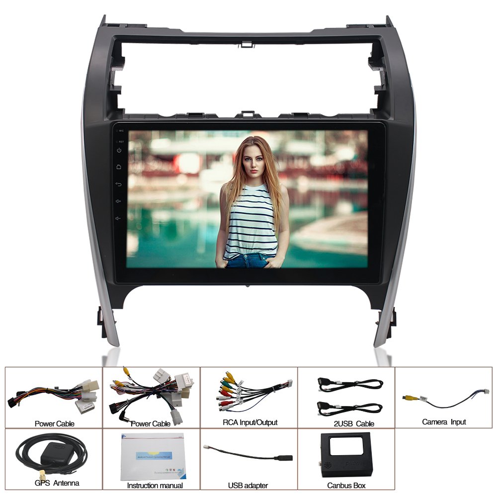 Android car dvd player 2 din autoradio car audio video navigation android car radio for Toyota Camry 2012-2014 USA