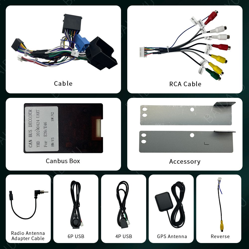 TS7 7inch Android 13 Car Radio For Bmw E39 4g Carplay Navigation Gps Car Dvd Player