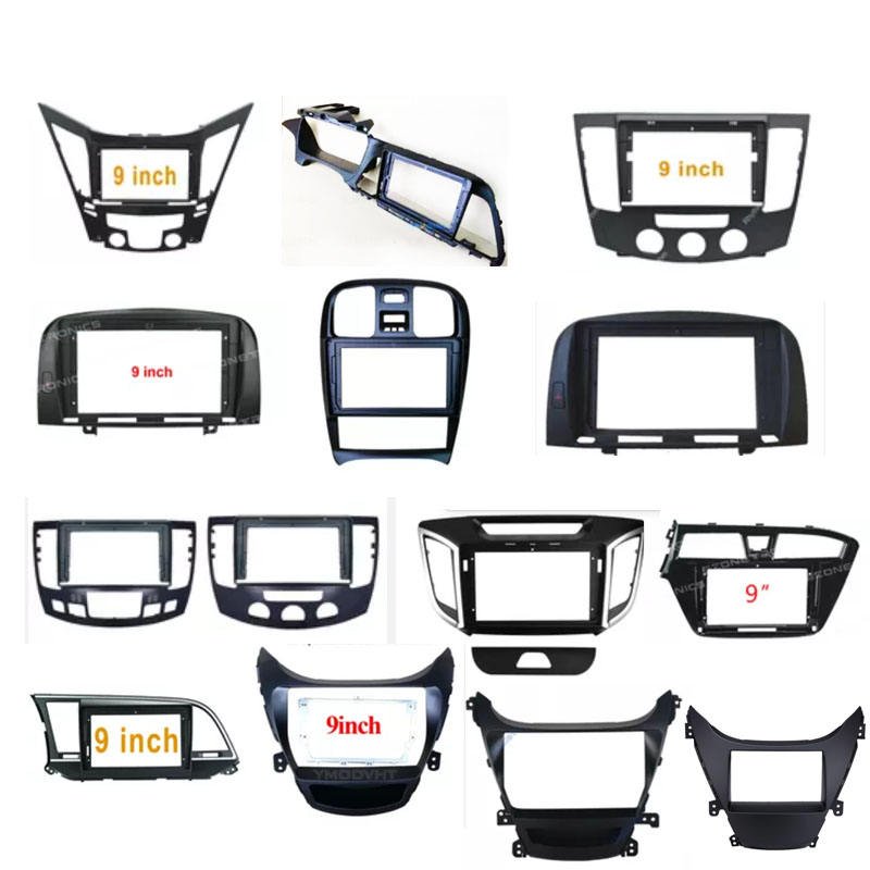 Hot Sale Android Car DVD Player frame All Frames Stereo GPS Navigation Android Car Radio Bracket Panel Media Car frame