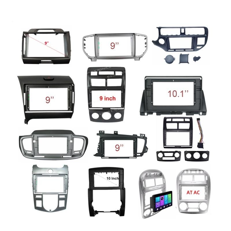 Hot Sale Android Car DVD Player frame All Frames Stereo GPS Navigation Android Car Radio Bracket Panel Media Car frame