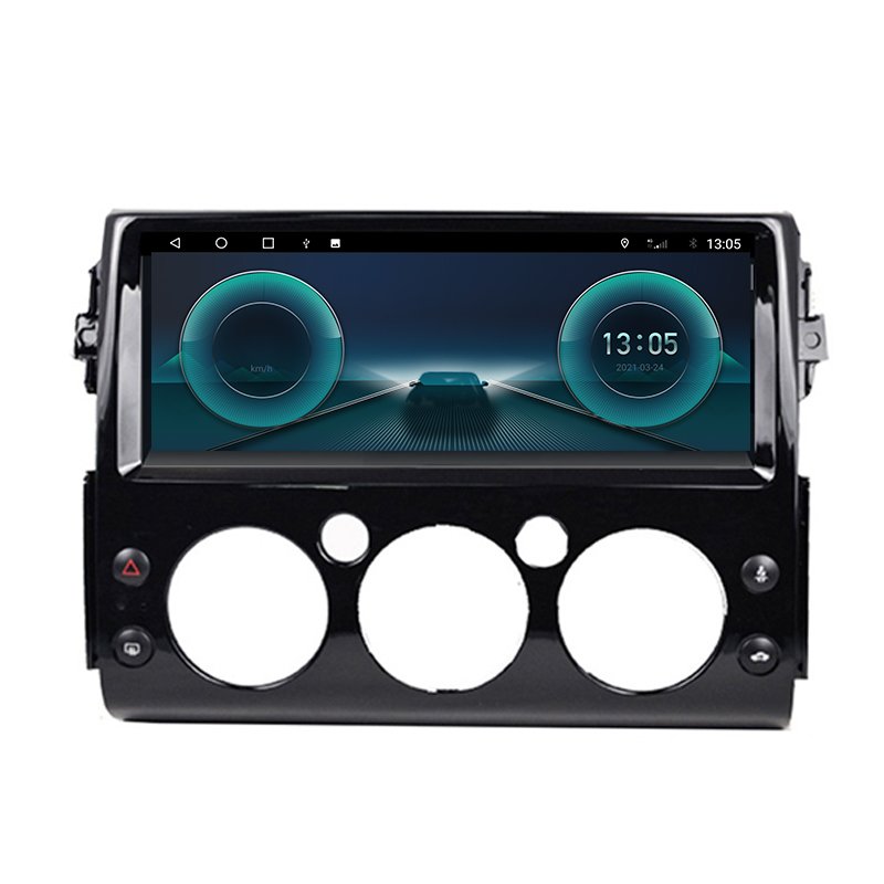 12.3" Tesla Style Screen Radio Stereo Android Car Dvd Player For Toyota FJ Cruiser