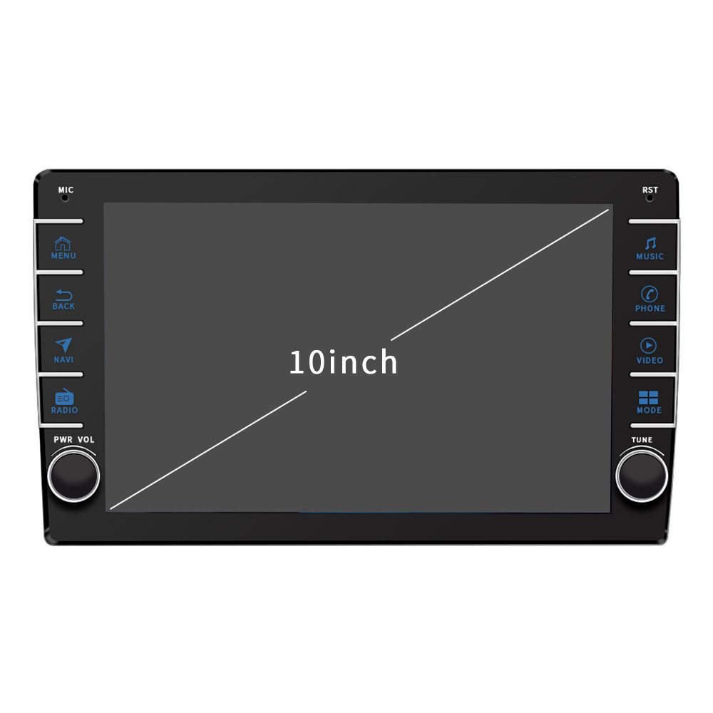 TS7 2+32GB 10 Inch Adroid Car Radio Universal Multimedia For Android Car Stereo Double Knob car dvd player