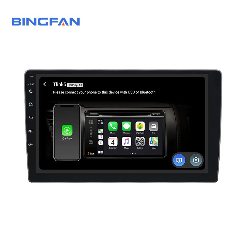 Android 10 Car Stereo 4 core 2+32GB Car Radio GPS WIFI BT 5.4 FM RDS Touch Screen Auto Electronics Car DVD Player