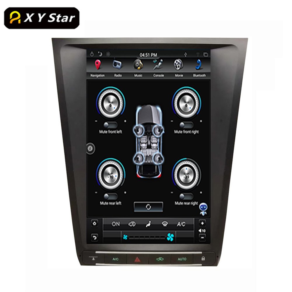 12.1 Inch Vertical Screen Sale Car Dvd Player Built-in Hd Android Navigation For Lexus Gs 300 350 450 460 2004-2011