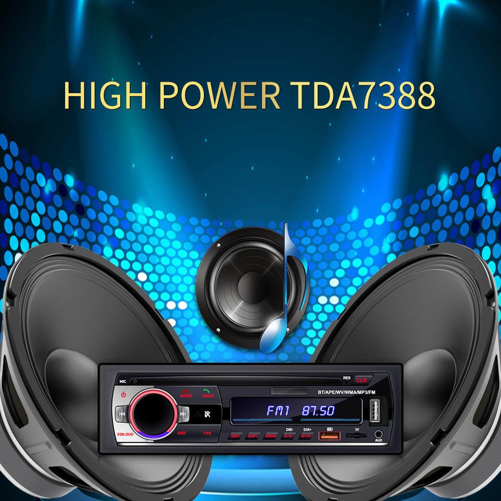JSD520 pioneer car player USB card radio hands-free MP3 short player lossless music