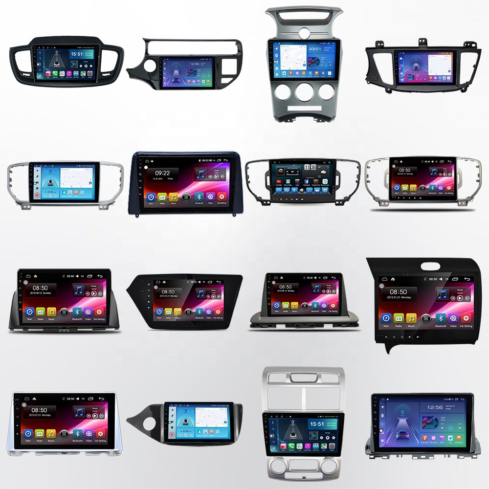 Android 12 Car Radio 9/10 inch Car Stereo Touch Screen Carplay Car Multimedia Player for KIA Sorento K3 Sportage Cadenza Carens