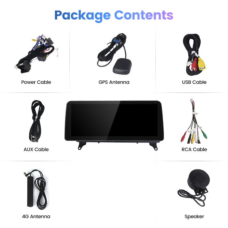 MEKEDE Snapdragon 680 662 Android 13 screen car Stereo Audio for BMW X3 F25 X4 F26 CIC NBT EVO System car-play auto