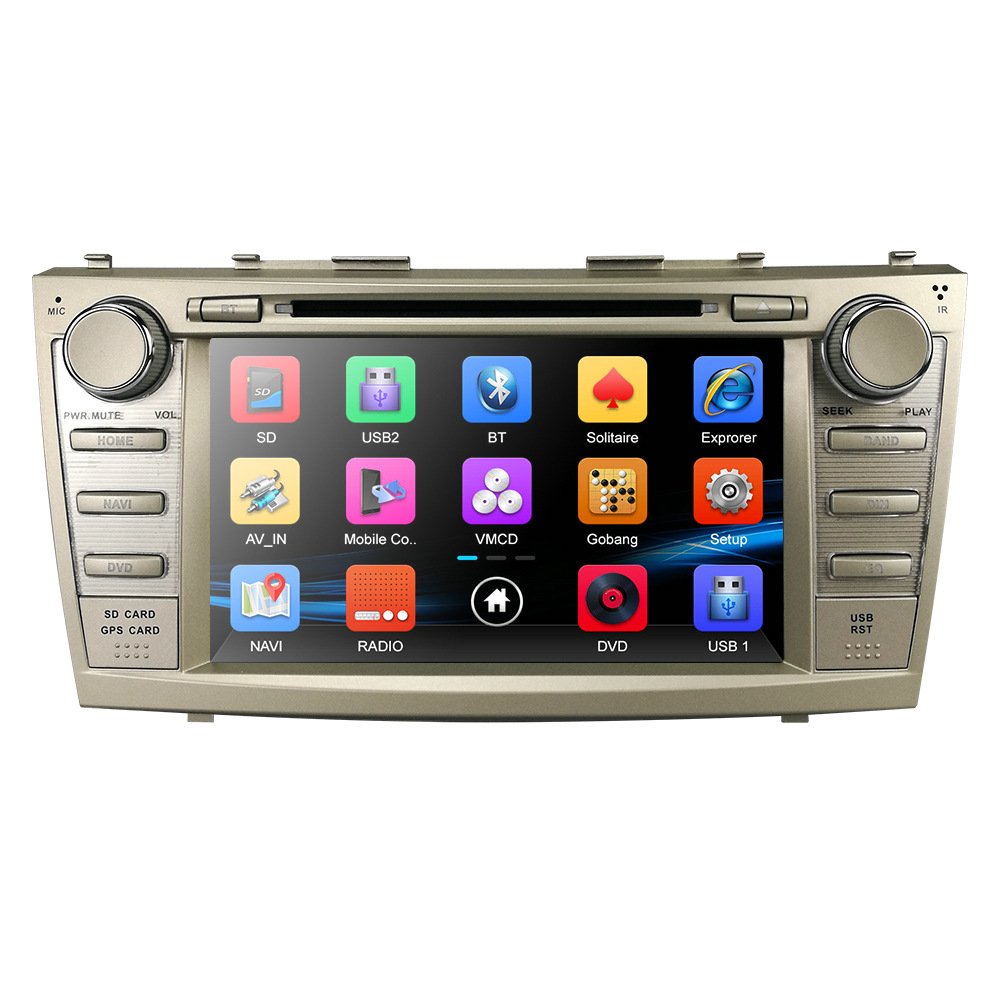 LR AUTO Suitable for Toyota Camry 07-11 8-inch car central control WINCE car navigation DVD player all-in-one machine
