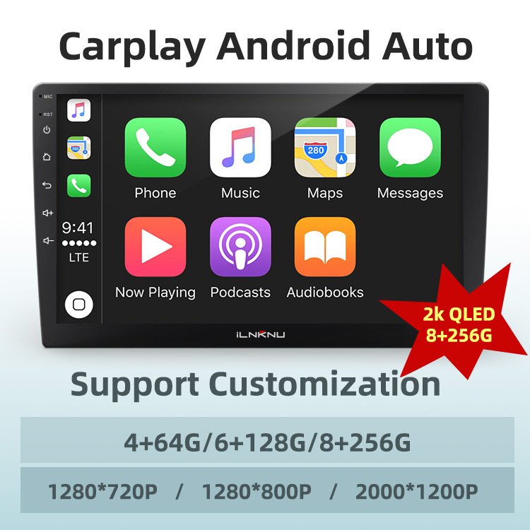 8581 9 Inch Universal Android Car Radio 4G LTE WIFI Car Dvd Player Stereo Carplay Autoradio with Cooling Fan
