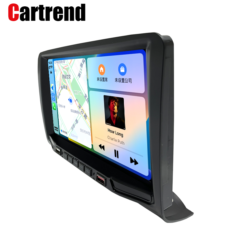 Hot Selling 7 inch Portable Car Dvd Player Dual Cameras Front and Rear 4k Dashboard Carplay Android Auto Car Dvr Dashcam
