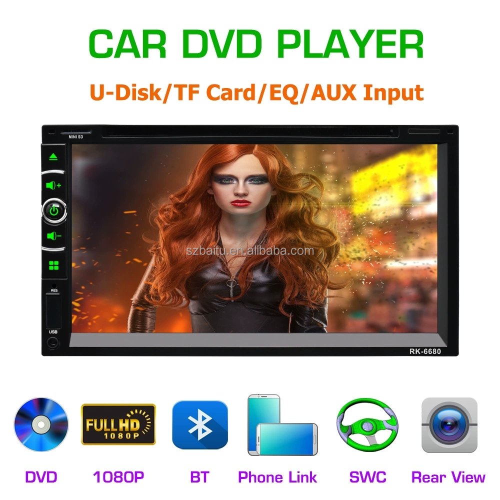 7inch touch screen car stereo central multimedia navigation Car DVD Player 7inch 2din Car Radio Video Universal Dvd Player