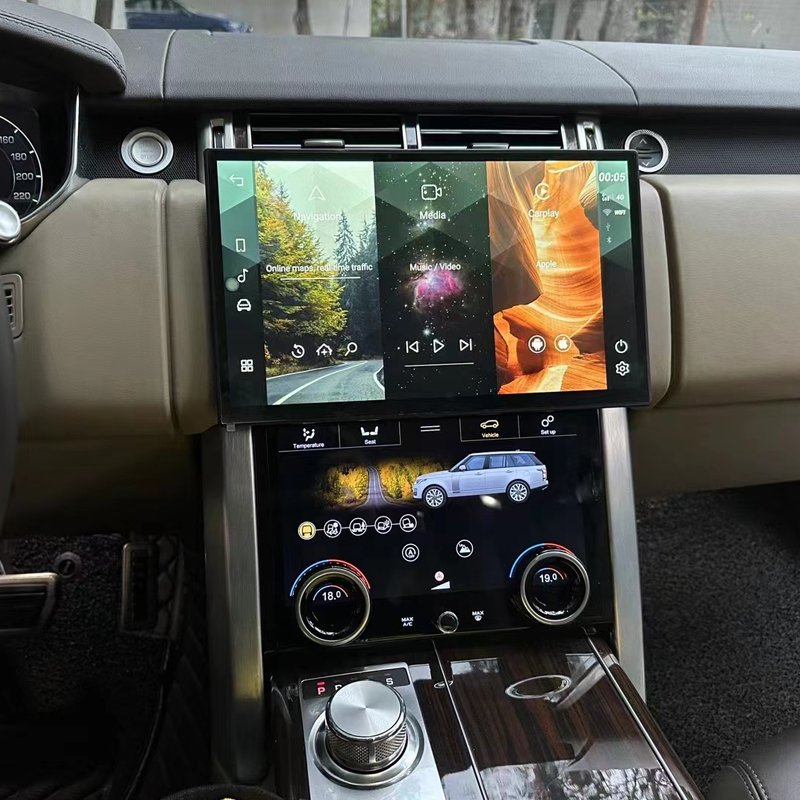 8G+128G 13.3" dvd car radio android touch screen multimedia player carplay for Land Rover Range Rover Vogue Sport 2012-