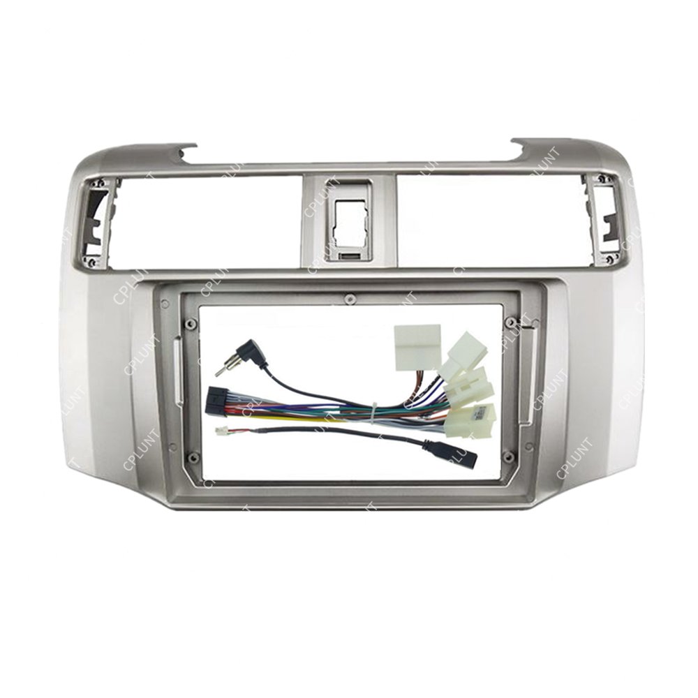 Car DVD Player Frame For TOYOTA RUNNER 2014-2019 9inch BLACK Android radio Farme stereo