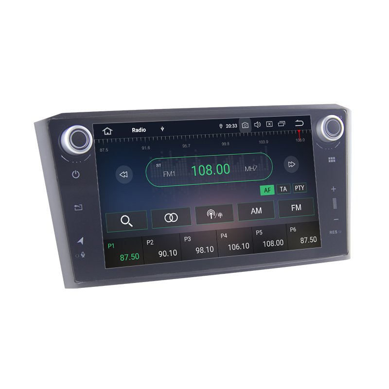 DSP CarPlay/Auto 4G 64G 8 core Android10 Car navigation For Toyota Screen Avensis T25 2002-2008 GPS Stereo Audio Radio