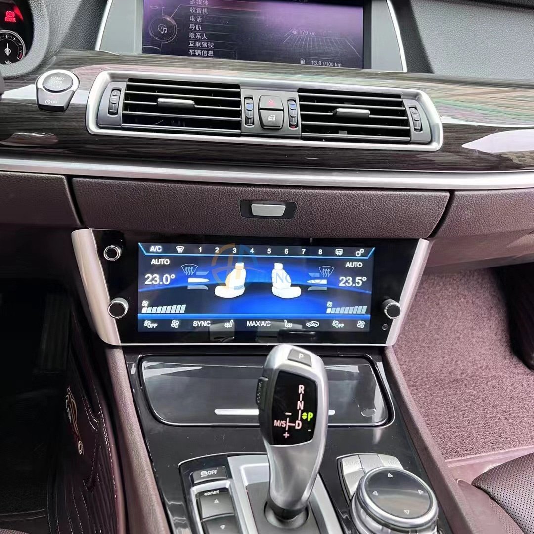 Car DVD Player AC Air Condition Control LCD Screen Panel For BMW 5 Series GT 2010-2017 Air Conditioner Control AC Touch Screen