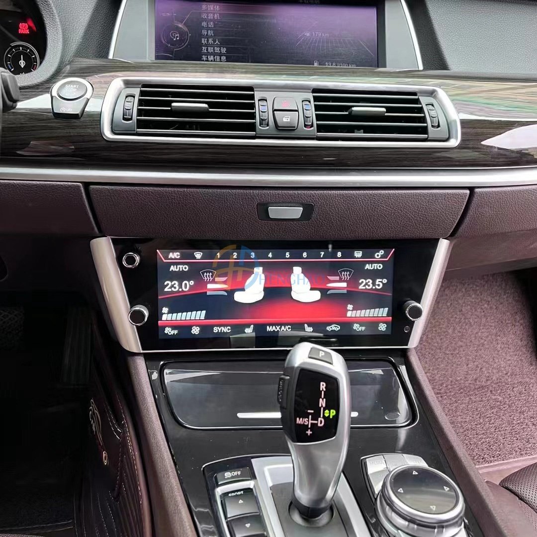 Car DVD Player AC Air Condition Control LCD Screen Panel For BMW 5 Series GT 2010-2017 Air Conditioner Control AC Touch Screen