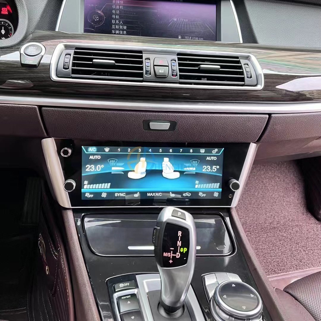 Car DVD Player AC Air Condition Control LCD Screen Panel For BMW 5 Series GT 2010-2017 Air Conditioner Control AC Touch Screen