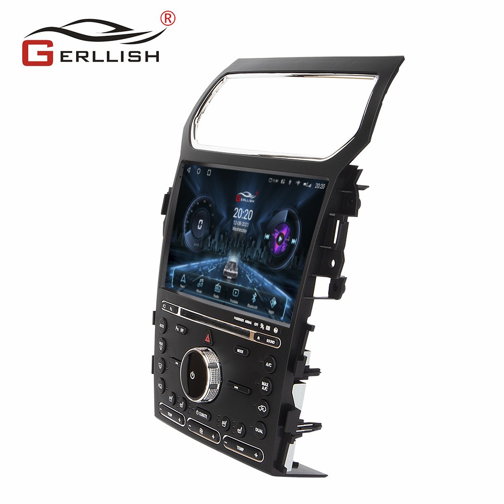 Gerllish Android Car Radio Screen For Ford Explorer 2011-2019 Multimedia Stereo gps Navigation Autoradio car dvd player