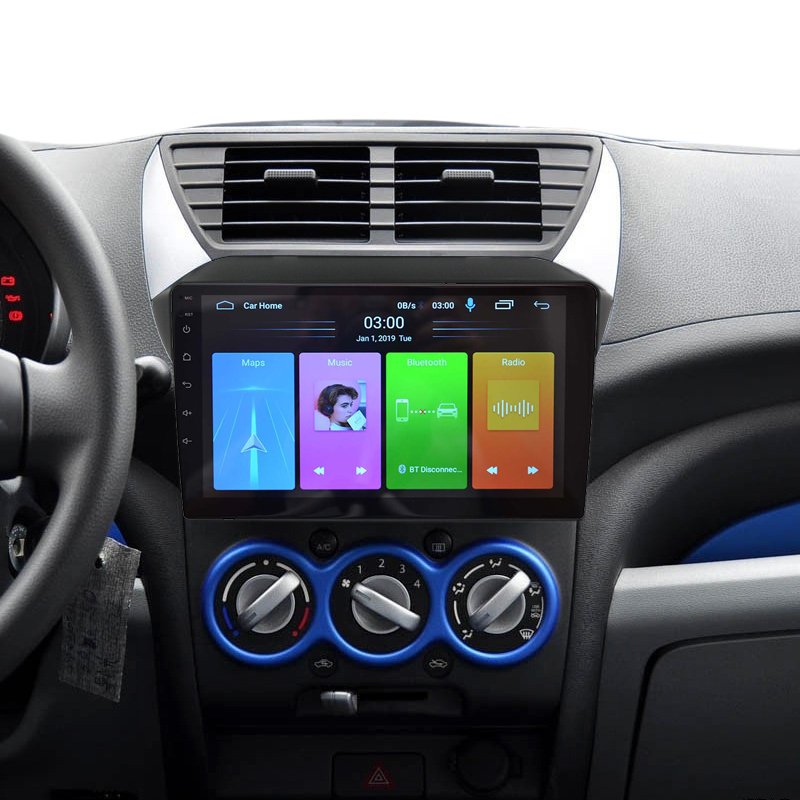 for Suzuki alto 2009 2010 2011 2012 2013 2014 2015 touch screen android auto electronics car navigators stereo radio dvd player
