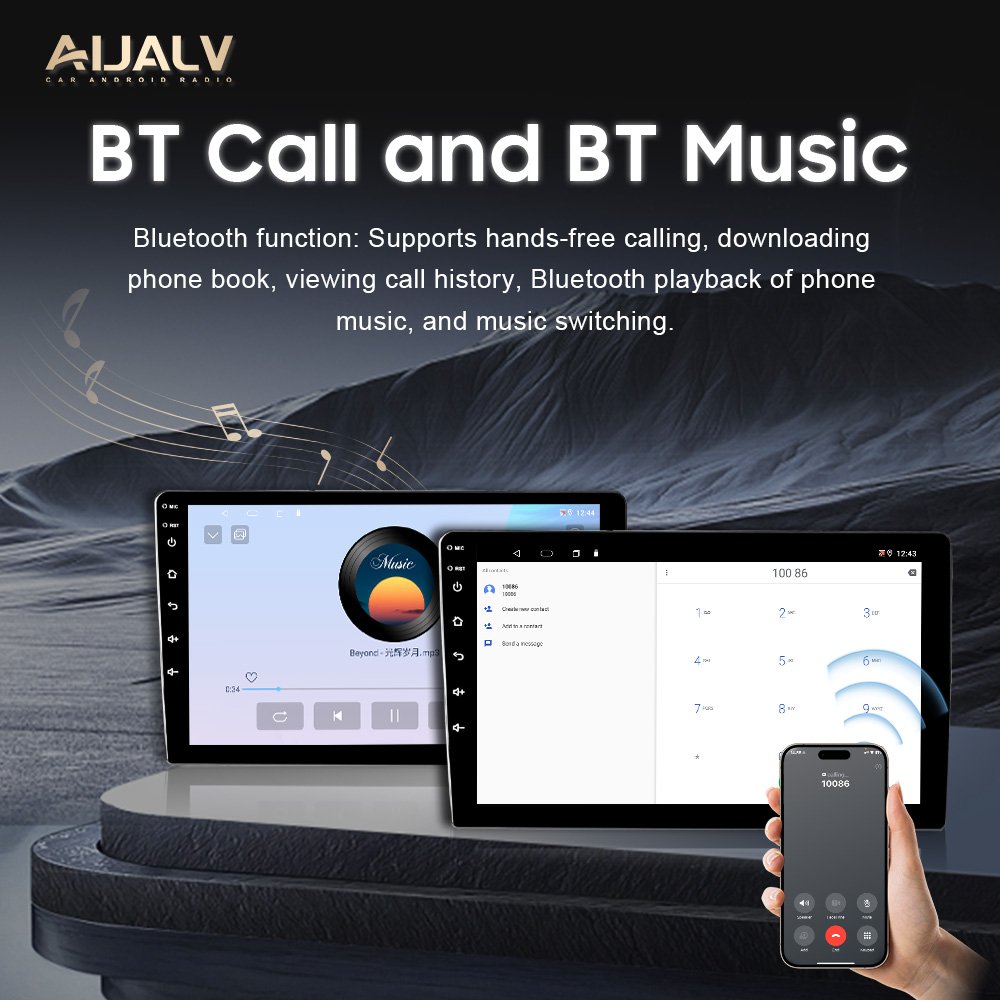 Universal 9 10 inch android player for toyota Honda vw nissan split screen display BT WiFi car dashboard auto electronics
