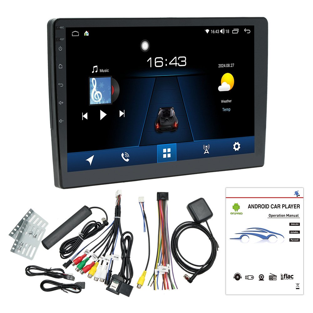 All-in-One 7/9.0/10.8inch Core Android Car GPS Navigation Wireless CarPlay Dashboard Stereo Touch Screen Central