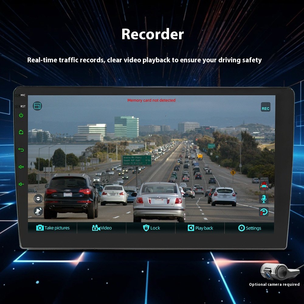 All-in-One 7/9.0/10.8inch Core Android Car GPS Navigation Wireless CarPlay Dashboard Stereo Touch Screen Central