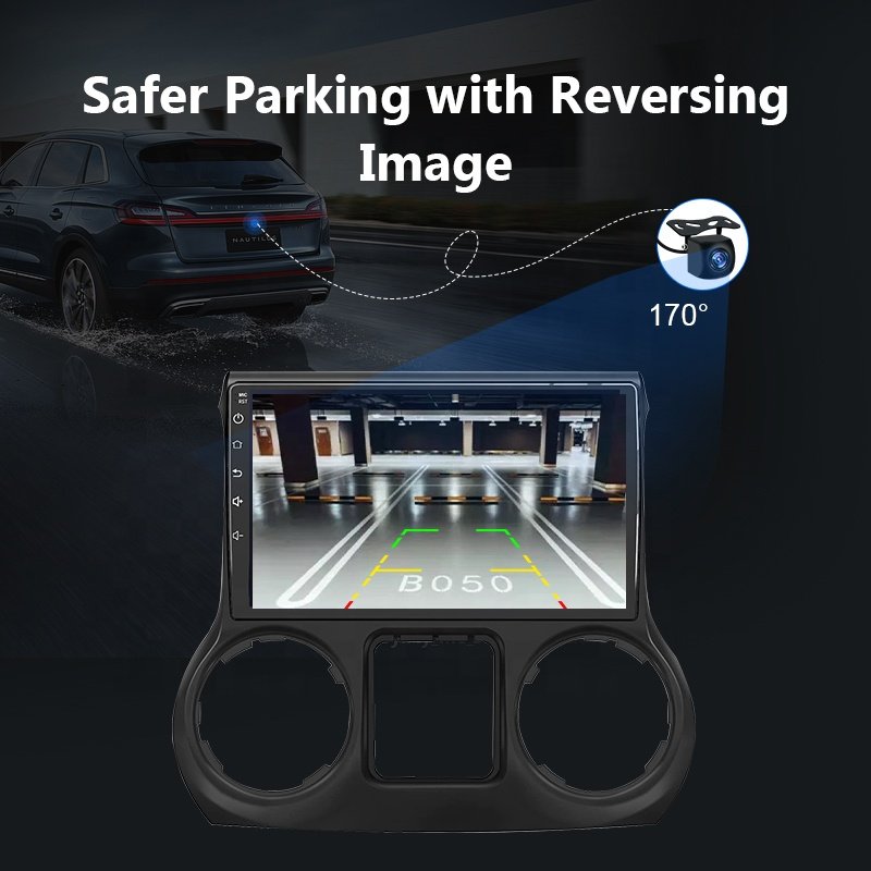 Android 12 car Radio Stereo video 4G WIFI GPS navigation car DVD Player IPS RDS For jeep Wrangler JK 2015 2016 2017 2018