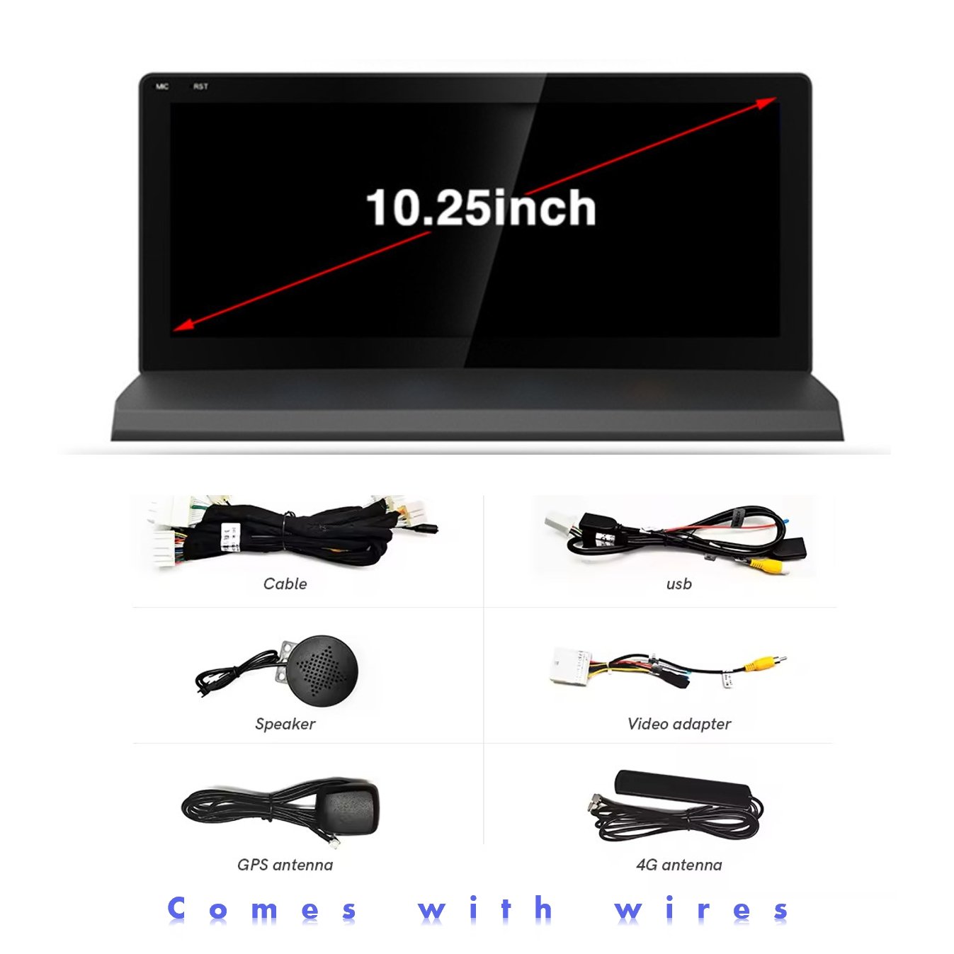 Zmecar Car Stereo player 10.25 inch Carplay Screen Android Car Radio Navigation Car dvd players FOr LEXUS IS LX NX 2012~2019