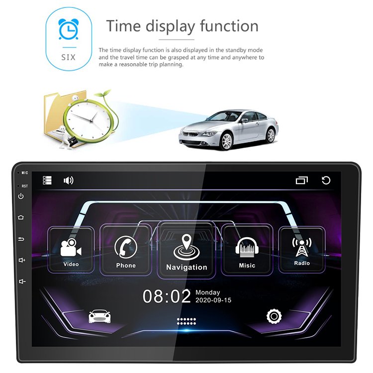 9 Inch Ts18 Car Player Touch Screen Stereo Quality Life Multi Language gps navi Android 10 Car Dvd Player