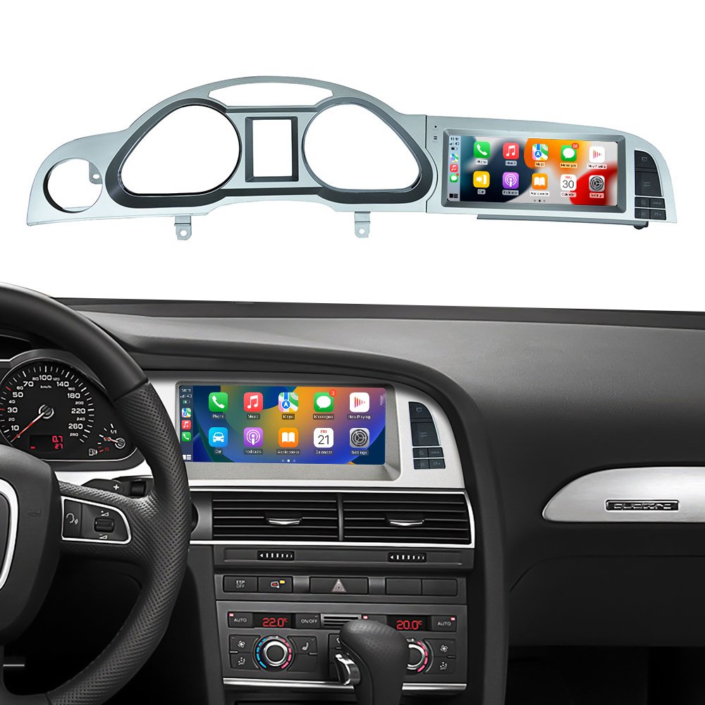 8.8inch Android 12 8core Wireless Carplay Android Auto 4G LTE Car Screen For Audi A6 2005 - 2009 MMI 2G 3G Autoradio Car Radio