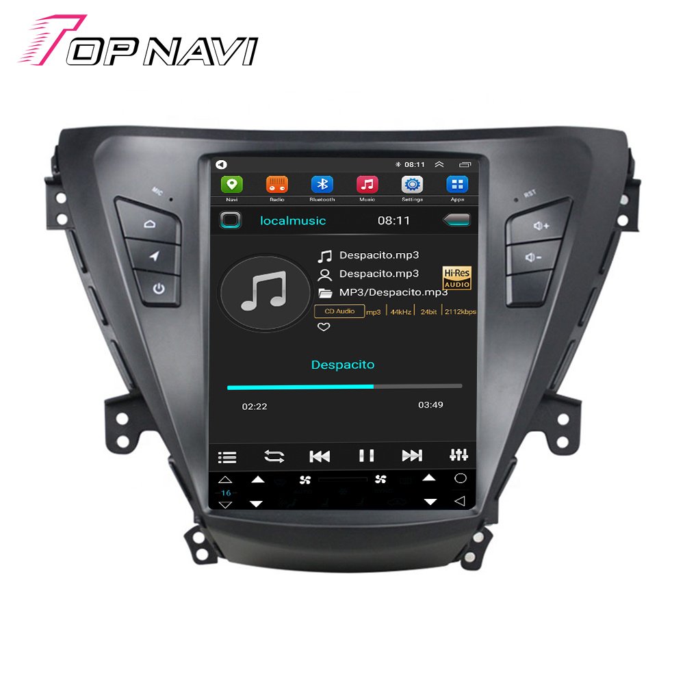 10.4inch Android Car Radio For Hyundai Elantra 2011 - 2015 Multimedia Video Player With Carplay Auto