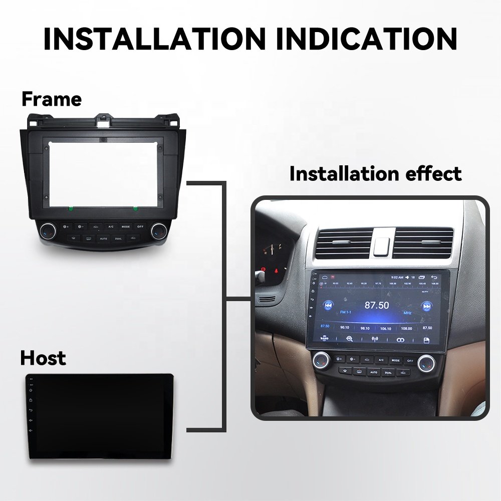Android 12 Car Radio 9/10 Inch Car Stereo Touch Screen Carplay Car Multimedia Player for Honda Accord CRV Civic Fit City Odyssey