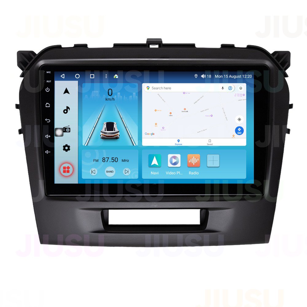 Android 12 Car Radio GPS DVD Player Stereo Multimedia Audio System for Suzuki Grand Vitara 2015-2019 with Carplay DSP DAB