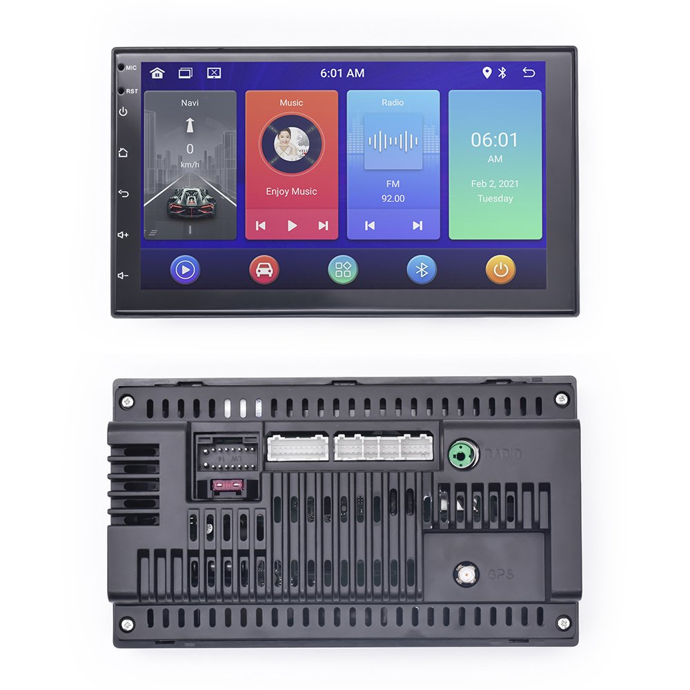factory price car tv 9 inch Android system 1+16G touch screen car dvd player 2 din android car radio