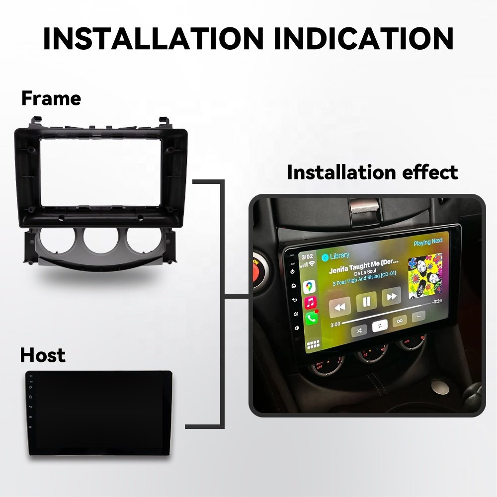 Android 12 Car Radio 9/10 inch Car Stereo Touch Screen Carplay Car Multimedia Player for Nissan X Trail Patrol Sylphy Teana