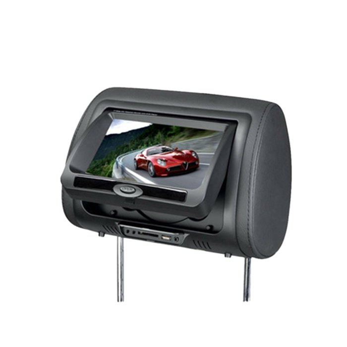 Hot Selling 7 Inch Wireless Game Headrest Monitor Portable DVD Player Touch Screen MP3/MP4 Radio Display For Car