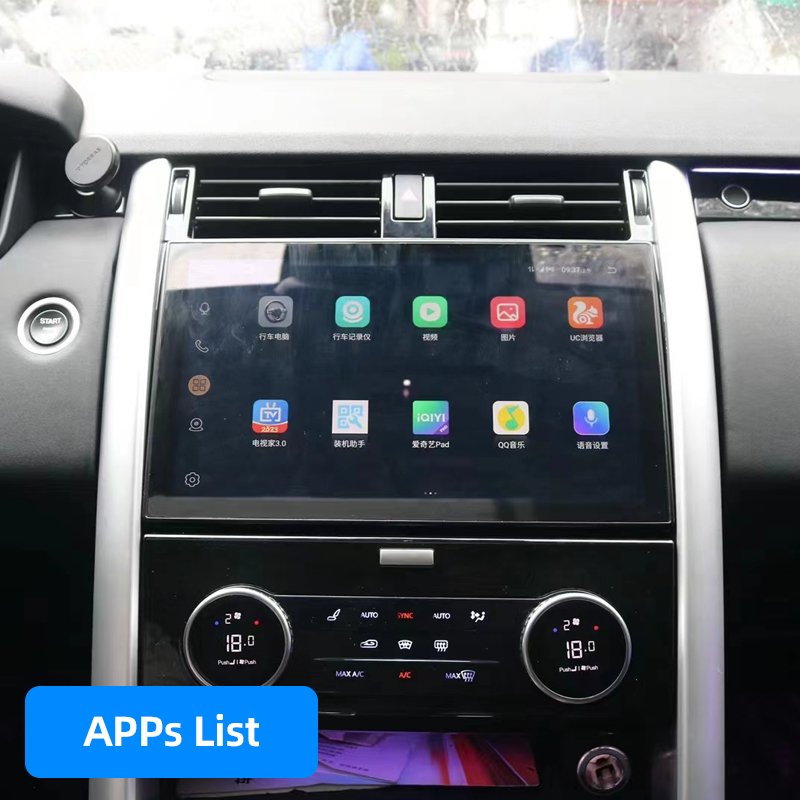 11.6" Car dvd player Radio Stereo For Land Rover Discovery 5 2017-2020 GPS Multimedia VIDEO IPS Android navigation Touch Screen