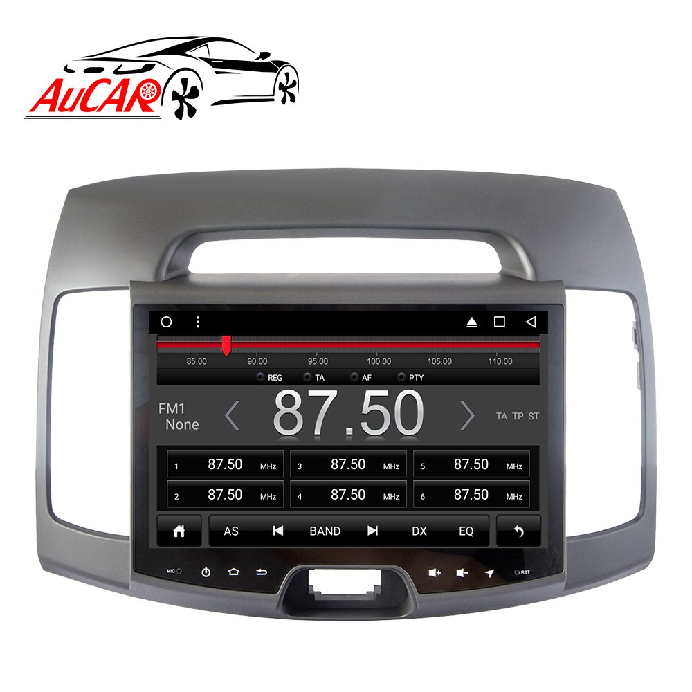 AuCar 10.1" Android 10 Touch Screen Head Unit Car DVD Player GPS Navigation Car Radio Auto Stereo For Hyundai Elantra 2006-2016
