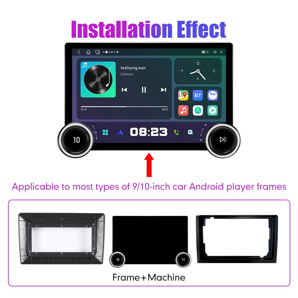11.8Inch Car Radio For Jeep Patriot 2009-2011 DIAMOND 2K QLED Screen 2Din Android Car Stereo Car DVD Player Carplay DSP