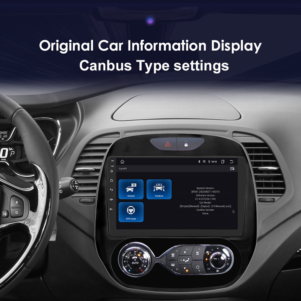 9 Inch OLED Android 12 car dvd Player for Renault Kaptur Captur 2016 2019 apple car play with navigation & gps 4g