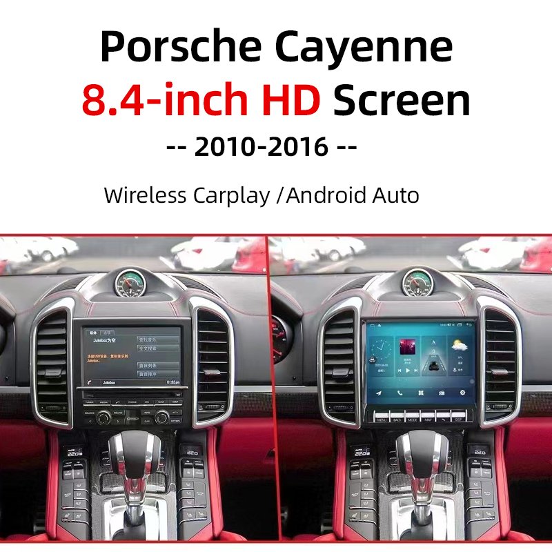 8.4 inch car dvd player multimedia radio stereo IPS touch android screen GPS Navigation for Porsche Cayenne 2010-2016