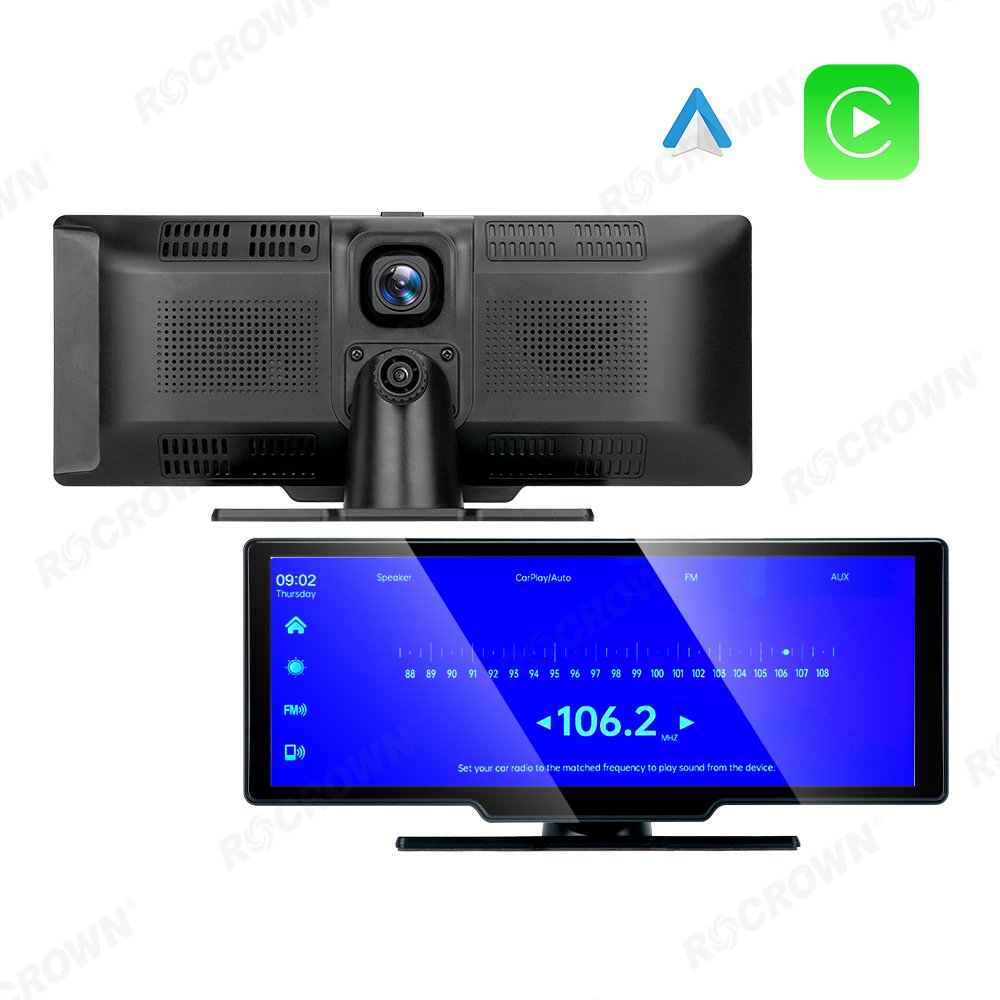 9-Inch Capacitive Touchscreen Car Radio with Reversing Aid Universal Stereo Audio Car DVD Player