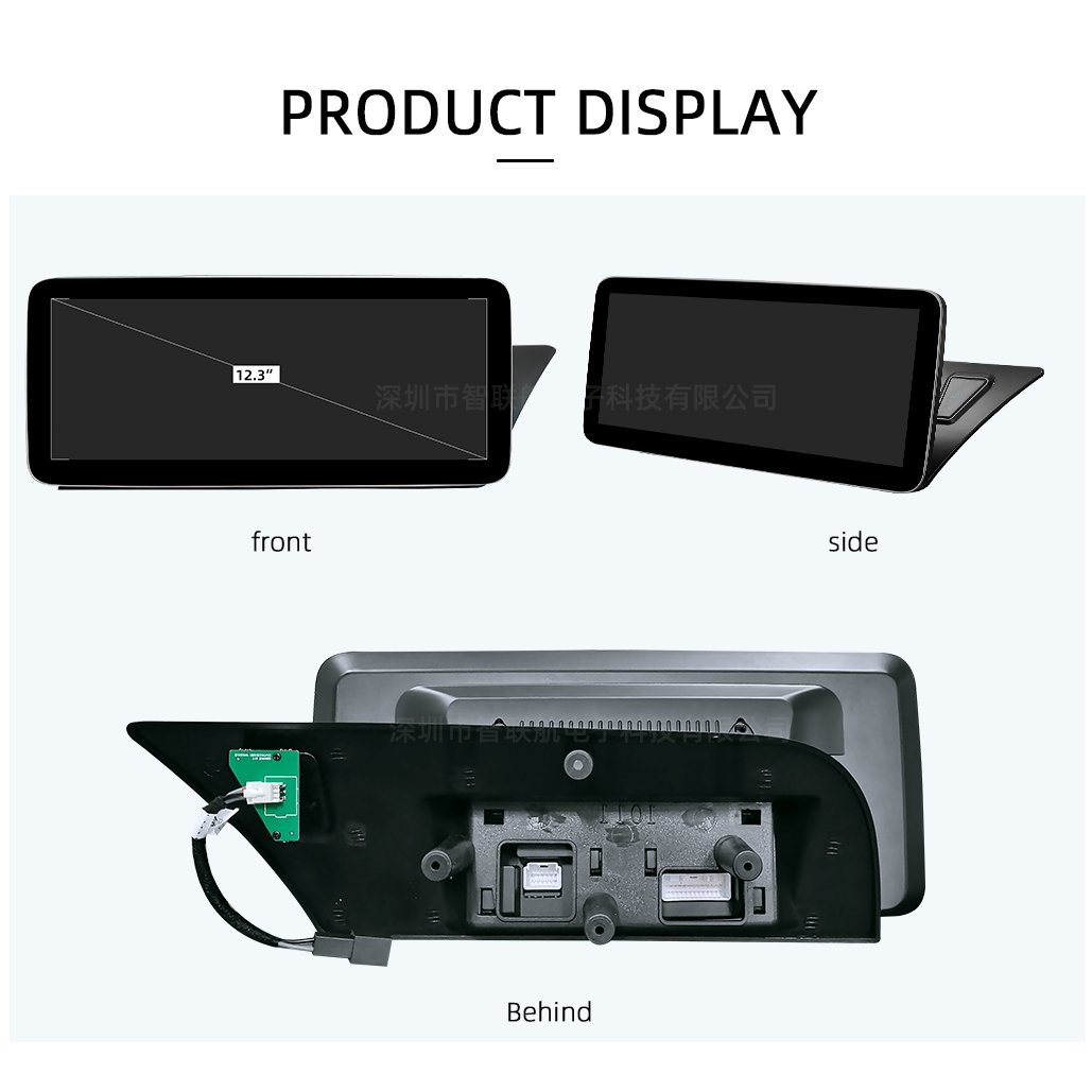 Right hand driver12.3" touch screen 1920*720 gps navigation carplay wifi car radio for Audi A4L A5 S5 android Car DVD Player
