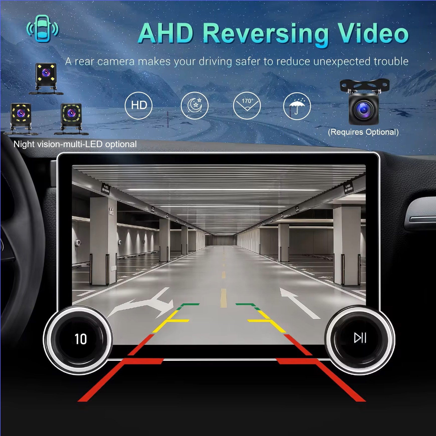 Zmecar New Hot 2K HD QLED Touch Screen 8-Core Carplay Android Auto Diamond 2k DSP Car Stereo USB BT GPS Car DVD player
