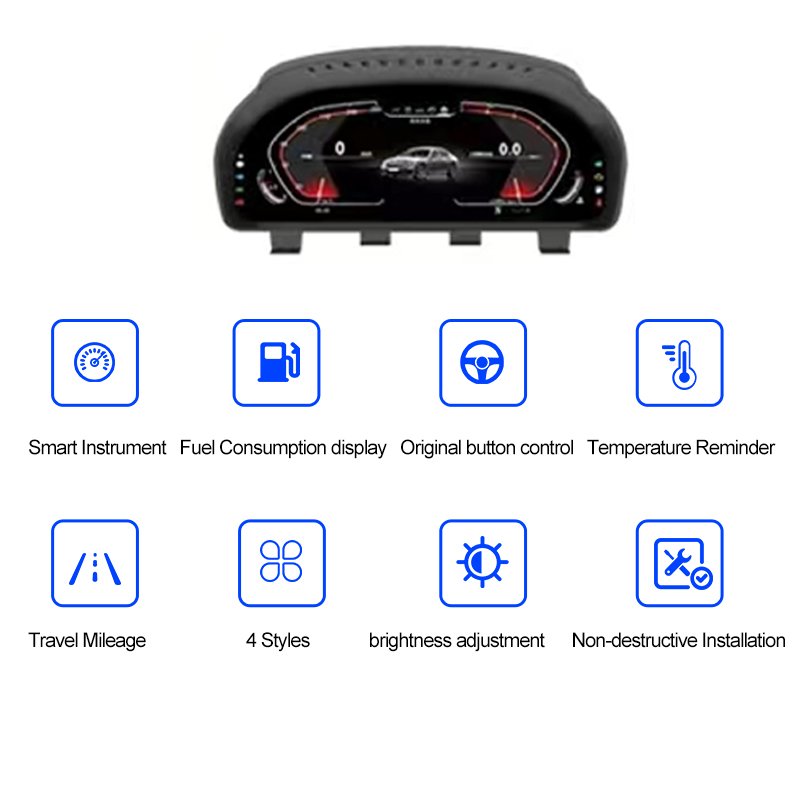 12.3" mtk dvd car radio stereo android touch screen multimedia player carplay gps navigation for BMW 5 series f10 2011-2017
